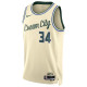 Nike Ανδρική φανέλα Giannis Antetokounmpo Milwaukee Bucks City Edition NBA Swingman Jersey